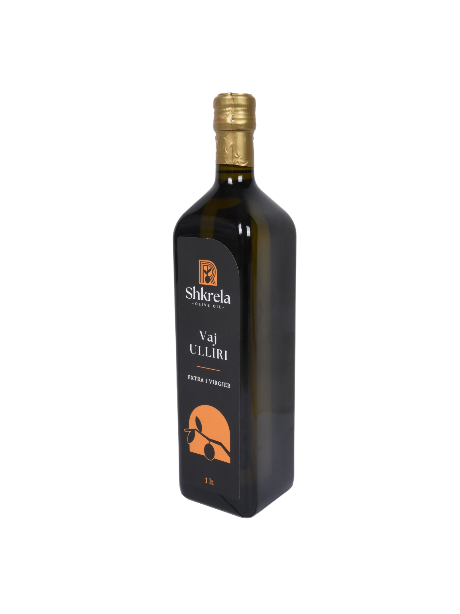 Shkrela olive oil packaging